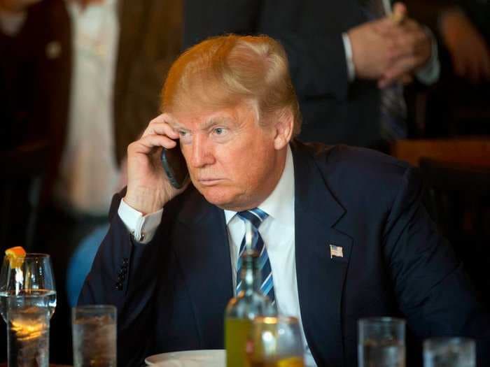 Trump is still using his unsecured Android phone