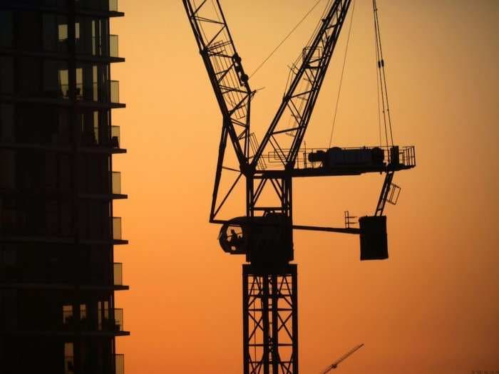 A building boom is nearing record levels across some of Britain's biggest cities