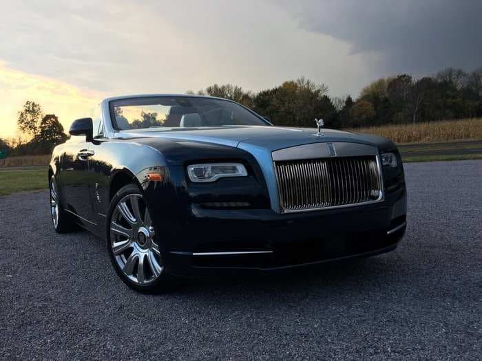 I took a $400,000 Rolls-Royce Dawn convertible on a road trip through New Jersey - and it blew me away