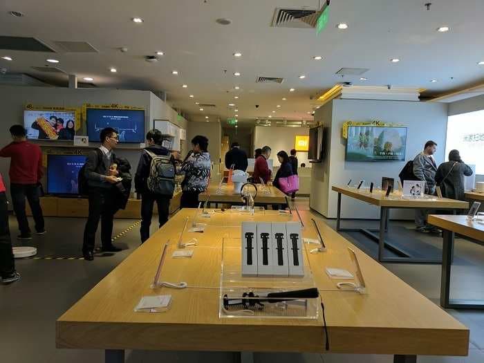 Xiaomi stores in China can give Apple stores around the world a run for their money