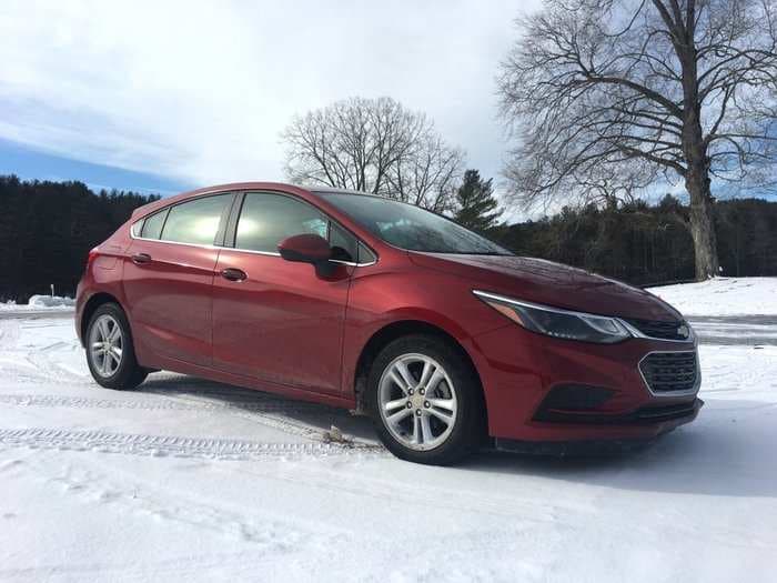 I took a Chevy Cruze off-roading through the snow - here's what it taught me about winter driving