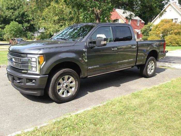 The all-new Ford Super Duty pickup is the largest vehicle we've ever tested - here's what we thought