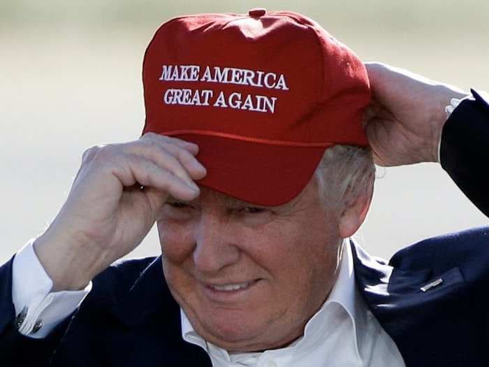 Trump's 'Make America great again' hats were the opposite of traditional campaigning - and that's how they became iconic