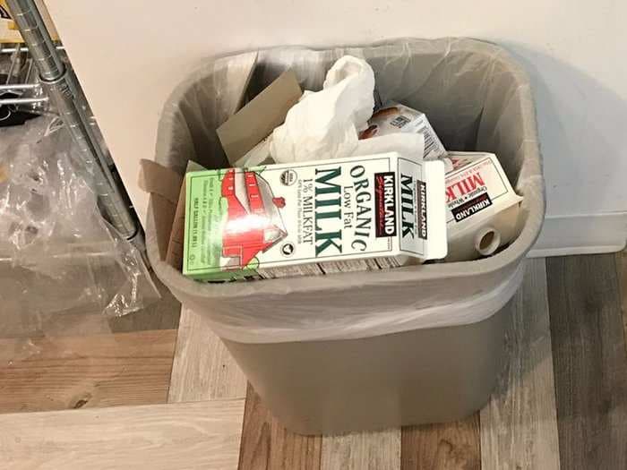 You're recycling your milk carton all wrong