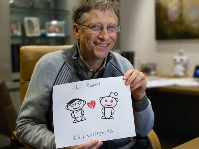 Bill Gates' wicked sense of humor really shines on Reddit - see for yourself