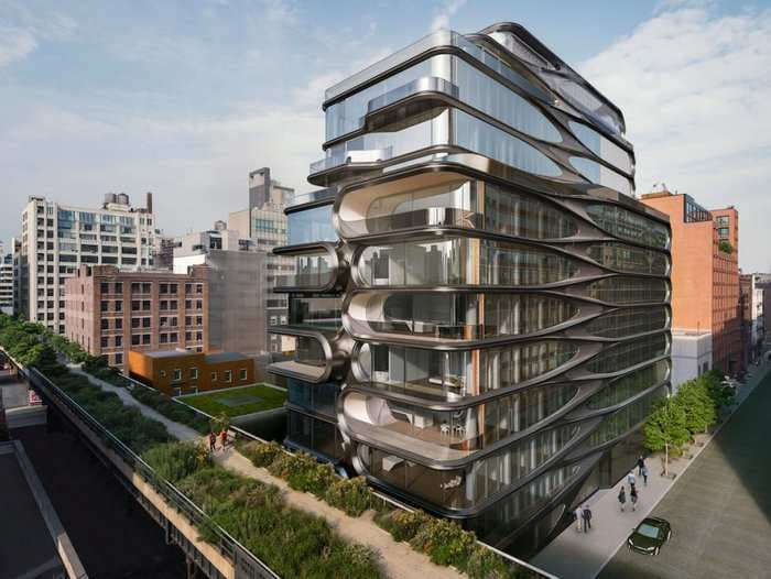 Zaha Hadid's final New York City apartment building has robot valets and a private IMAX theater