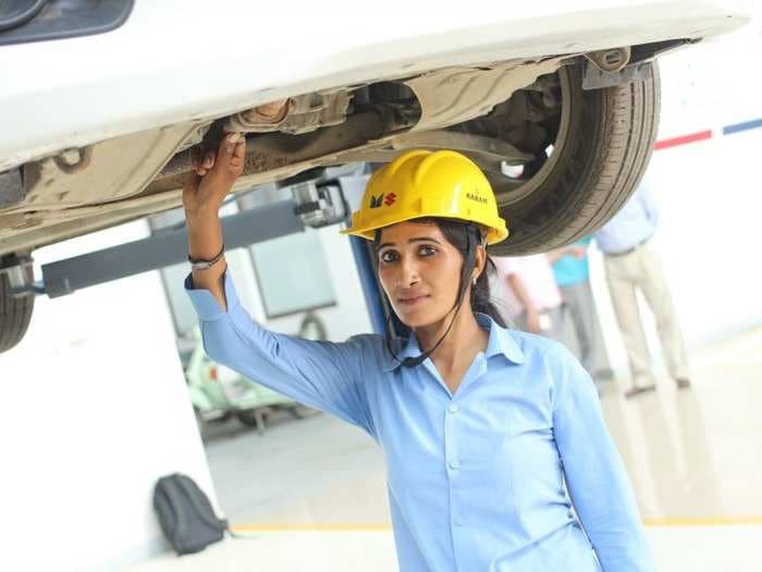 Meet India’s first female automobile mechanic