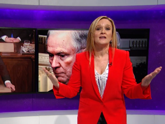 Samantha Bee: Trump 'shot himself in the d---' with his wire-tapping accusations
