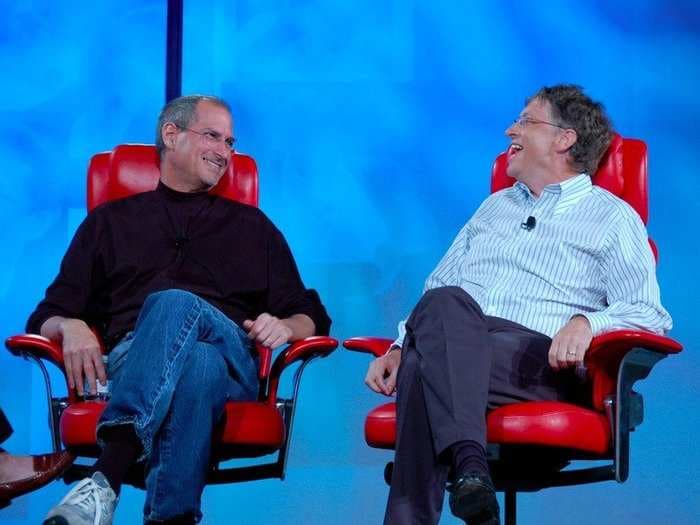 The saga of the strange love-hate relationship between Bill Gates and Steve Jobs