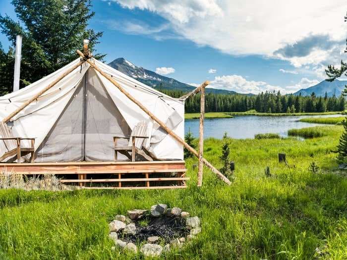 Luxury 'glamping' retreats complete with in-tent massages could be the future of weekend getaways