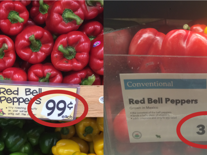 We compared prices at Whole Foods to those at Trader Joe's - and the results were surprising