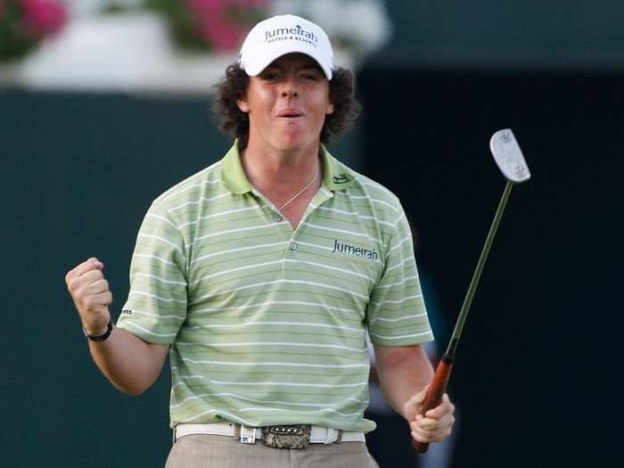 Photos show what golf's biggest stars looked like when their careers started