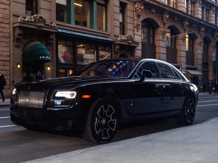 I got a ride in a $416,000 Rolls-Royce - and the best features are in the back seat