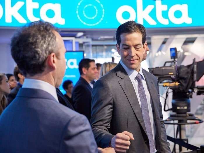 Right before their IPO, Okta's cofounders received a sign from the heavens