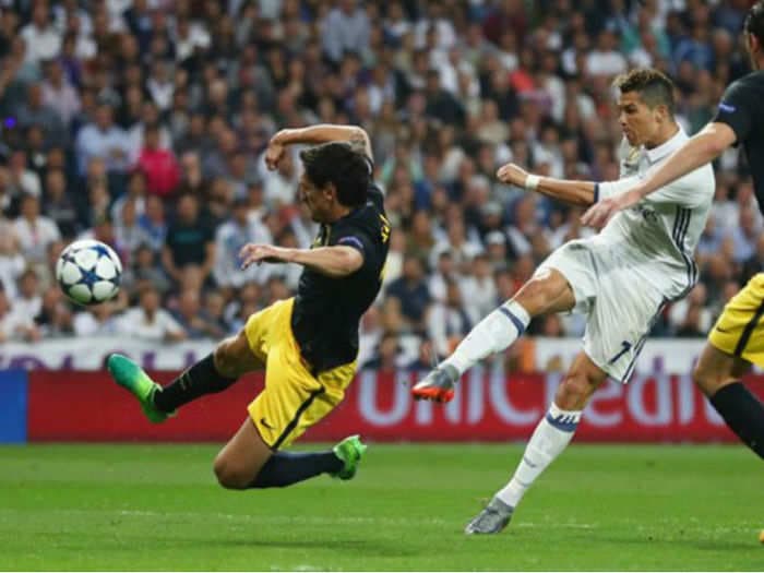 Top 5 plays from UEFA’s
Madrid Derby