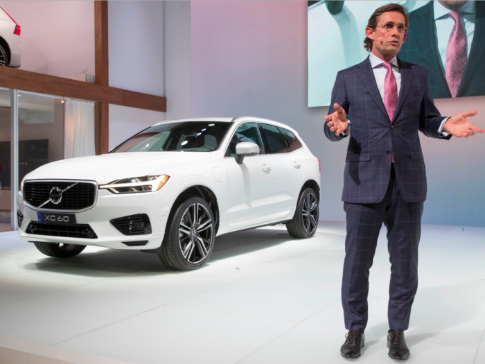 Volvo is sticking with Uber to win the autonomous driving 'marathon'