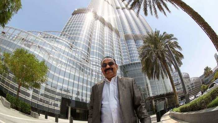 Meet Indian businessman George V Nereaparambil who owns 22 apartments in Burj Khalifa. He was once a mechanic