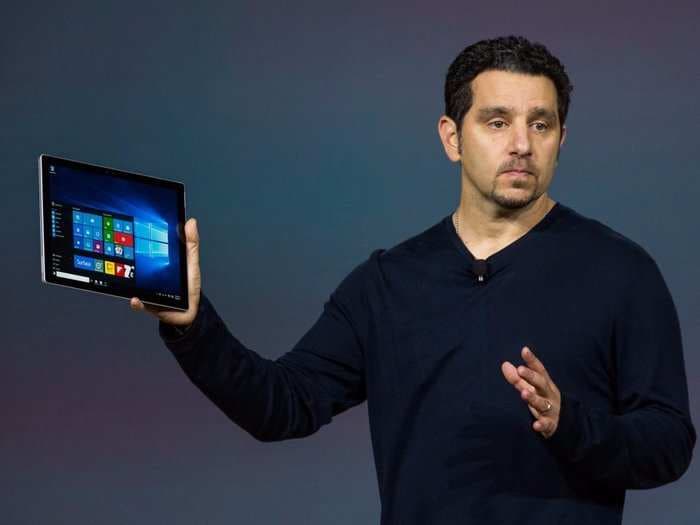 Microsoft's Surface chief says not to expect a Surface Pro 5 any time soon