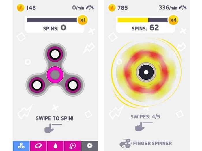 A fidget spinner app is now the top free app in the App Store