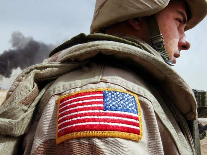 Here's why the American flag is reversed on military uniforms