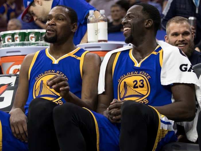 Draymond Green began recruiting Kevin Durant to the Warriors from the parking lot after their gut-wrenching Game 7 loss in 2016