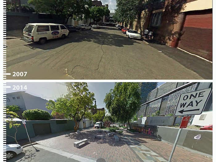 50 incredible public-space transformations captured by Google Street View