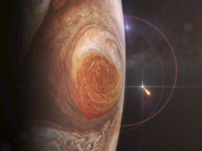 NASA is about to fly over Jupiter's biggest storm for the first time - here's what the photos might look like