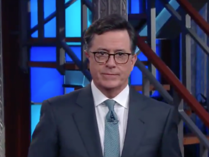 Stephen Colbert issues 'formal apology' to Eric Trump: 'We always thought you were the dumb one'