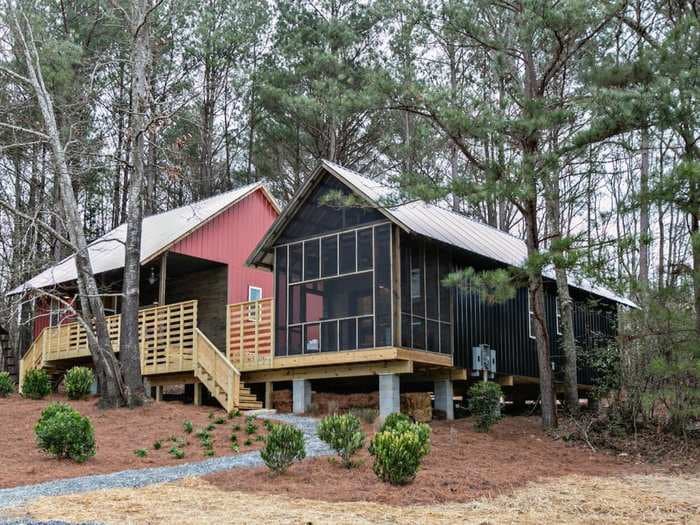 These beautiful tiny homes cost less than $20,000 to build - take a look inside