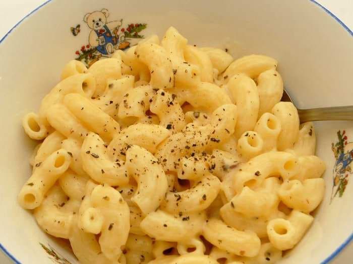 Mac and cheese has potentially dangerous chemicals that have been banned from baby toys