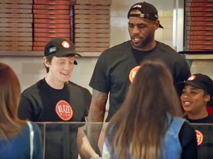 The pizza chain backed by LeBron James is close to nabbing a $100 million valuation