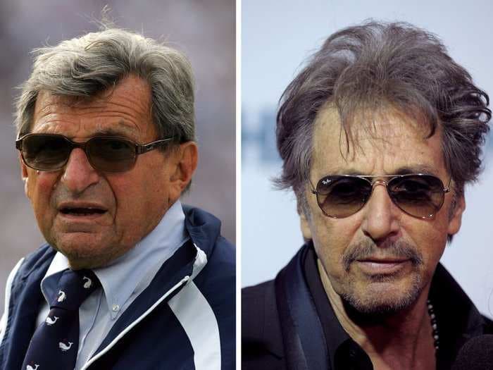 Here's our first look at Al Pacino as Penn State coach Joe Paterno for upcoming movie