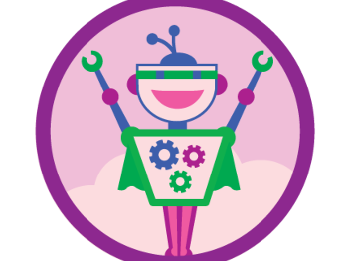 Girl Scouts can earn a bunch of new badges by building and programming robots