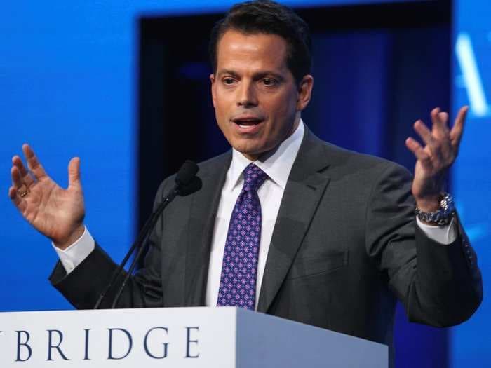 SCARAMUCCI: 'I sometimes use colorful language. I will refrain in this arena'