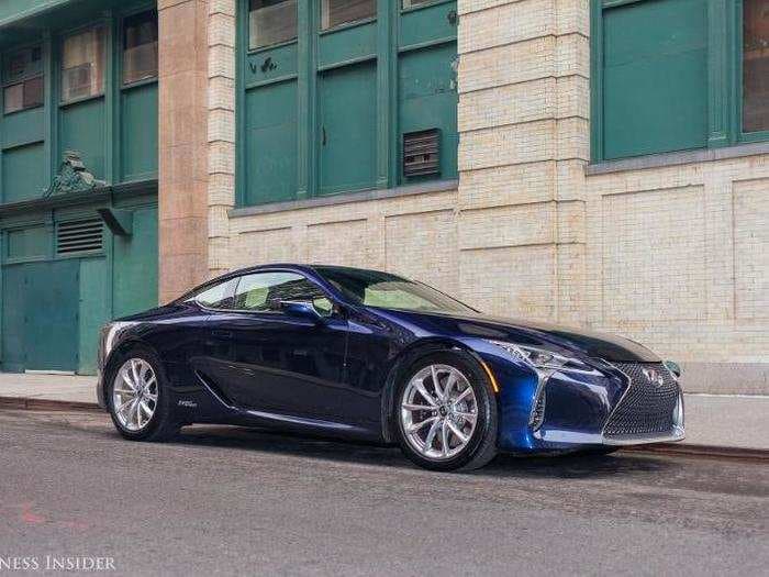 The Lexus LC 500h takes luxury hybrid tech to a new level