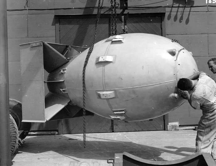 Declassified photos show the US's final preparations for the nuclear attacks on Hiroshima and Nagasaki