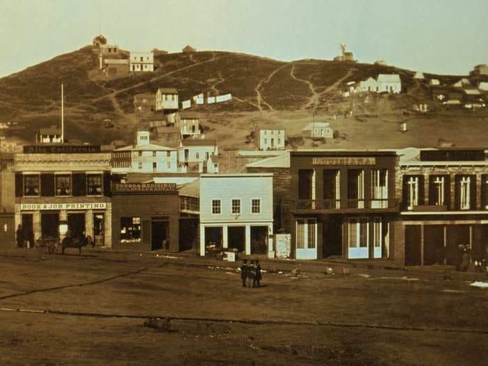 Amazing images of San Francisco before it was a city