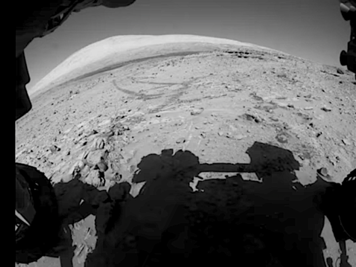 NASA released this 5-year time-lapse of Mars from its Curiosity rover - and the footage looks amazing