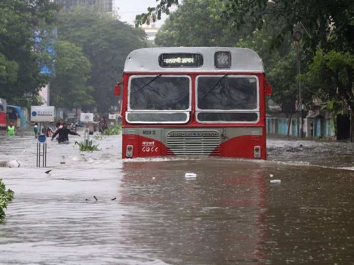 At least 6 people have died from massive flooding in one of India's biggest cities - and more rain is coming