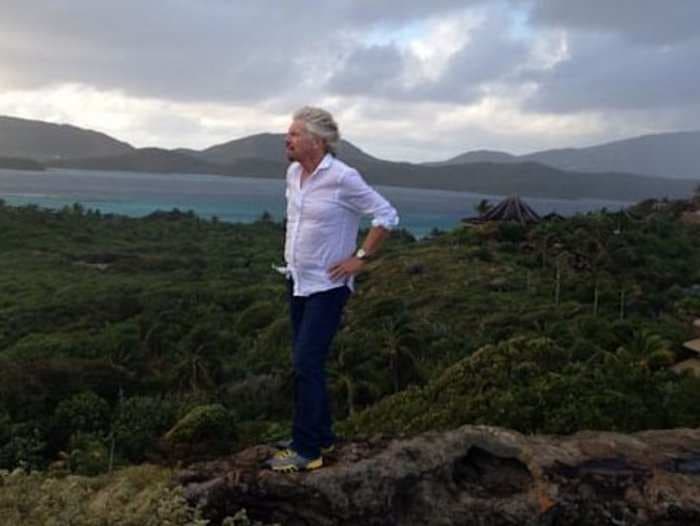 Richard Branson refuses to leave his private island amid 'potentially catastrophic' Hurricane Irma