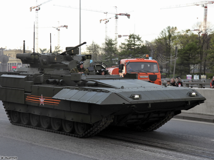 13 photos of the 'Terminator,' the armored fighting vehicle Russia reportedly sent to Syria