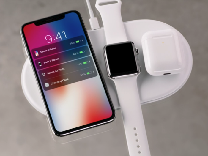 Apple's new wireless charger will charge the new iPhones, Apple Watch, and AirPods at the same time