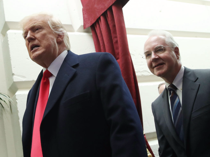 A look at the career of Trump's HHS Secretary Tom Price, a former surgeon who's in hot water for racking up a $1 million air travel bill