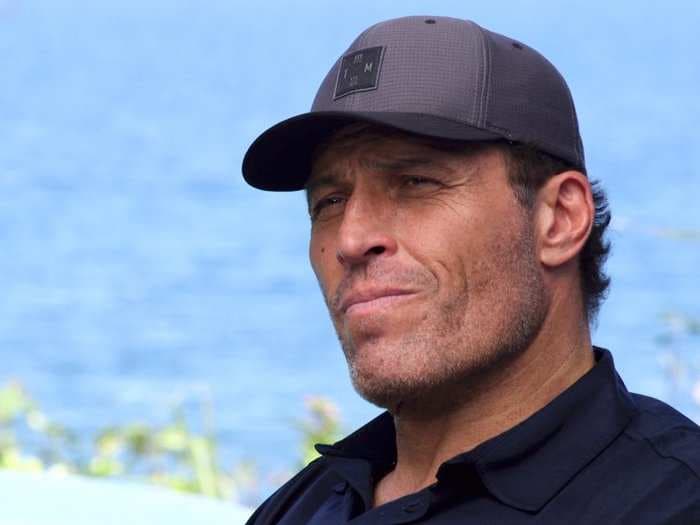 Tony Robbins started out as a broke janitor - then he saved a week's worth of pay, and the way he spent it changed his life