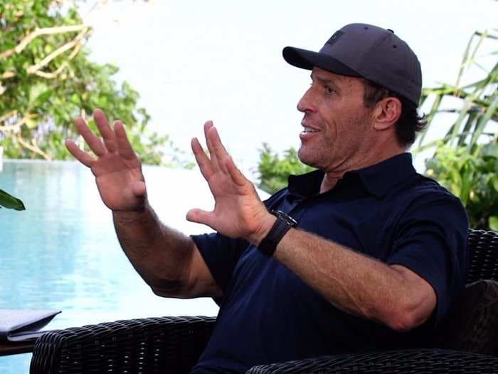 Success is only 20% skill, says Tony Robbins - here's what makes up the rest