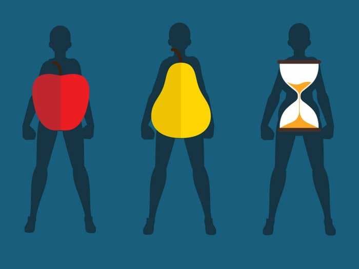 There are 3 body shapes - here's what each reveals about your health