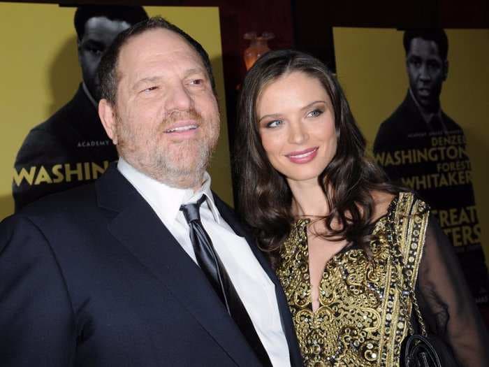 The future of Harvey Weinstein's wife's fashion brand is in jeopardy as collaborations are canceled and customers get cold feet