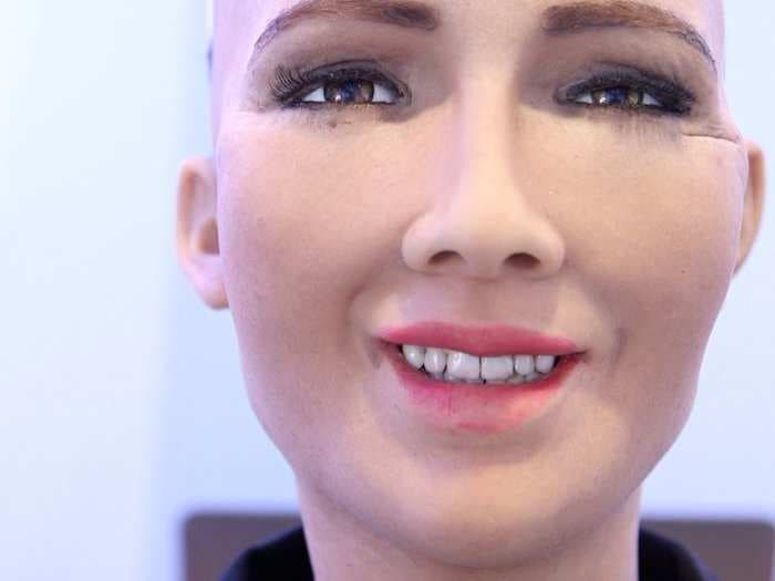 A robot that once said it would 'destroy humans' just became the first robot citizen