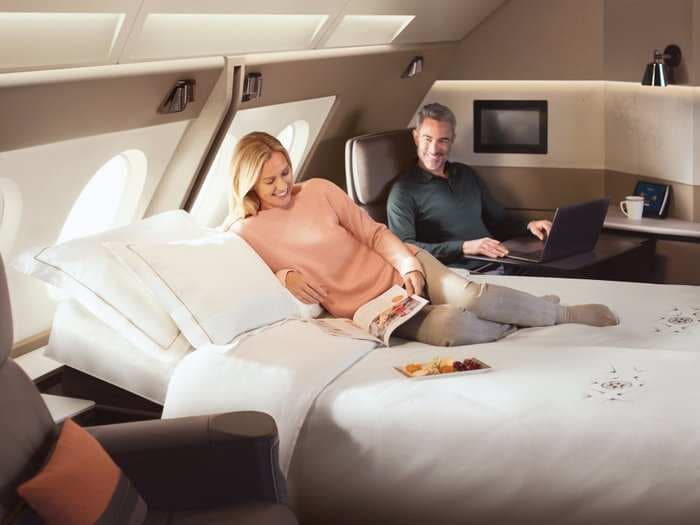 Check out Singapore Airlines' stunning new Airbus A380 luxury suites