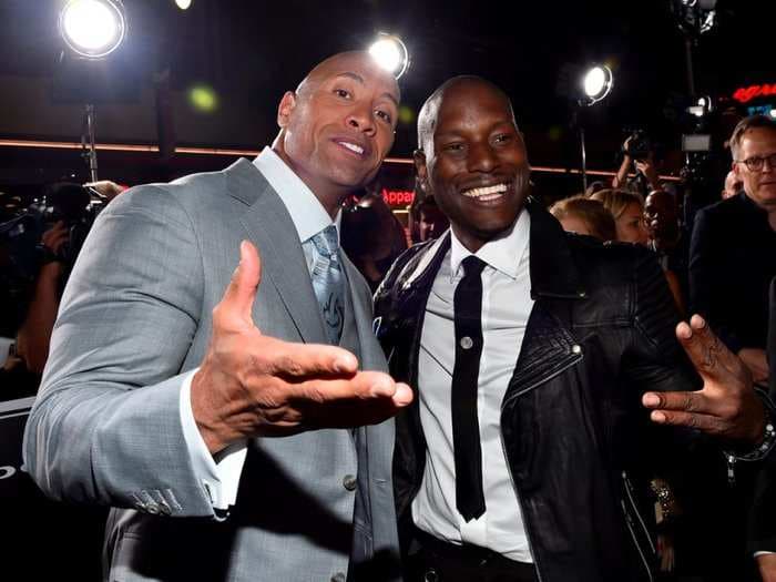 Tyrese has ended his 'Fast and Furious' feud with The Rock after a 'heart to heart'